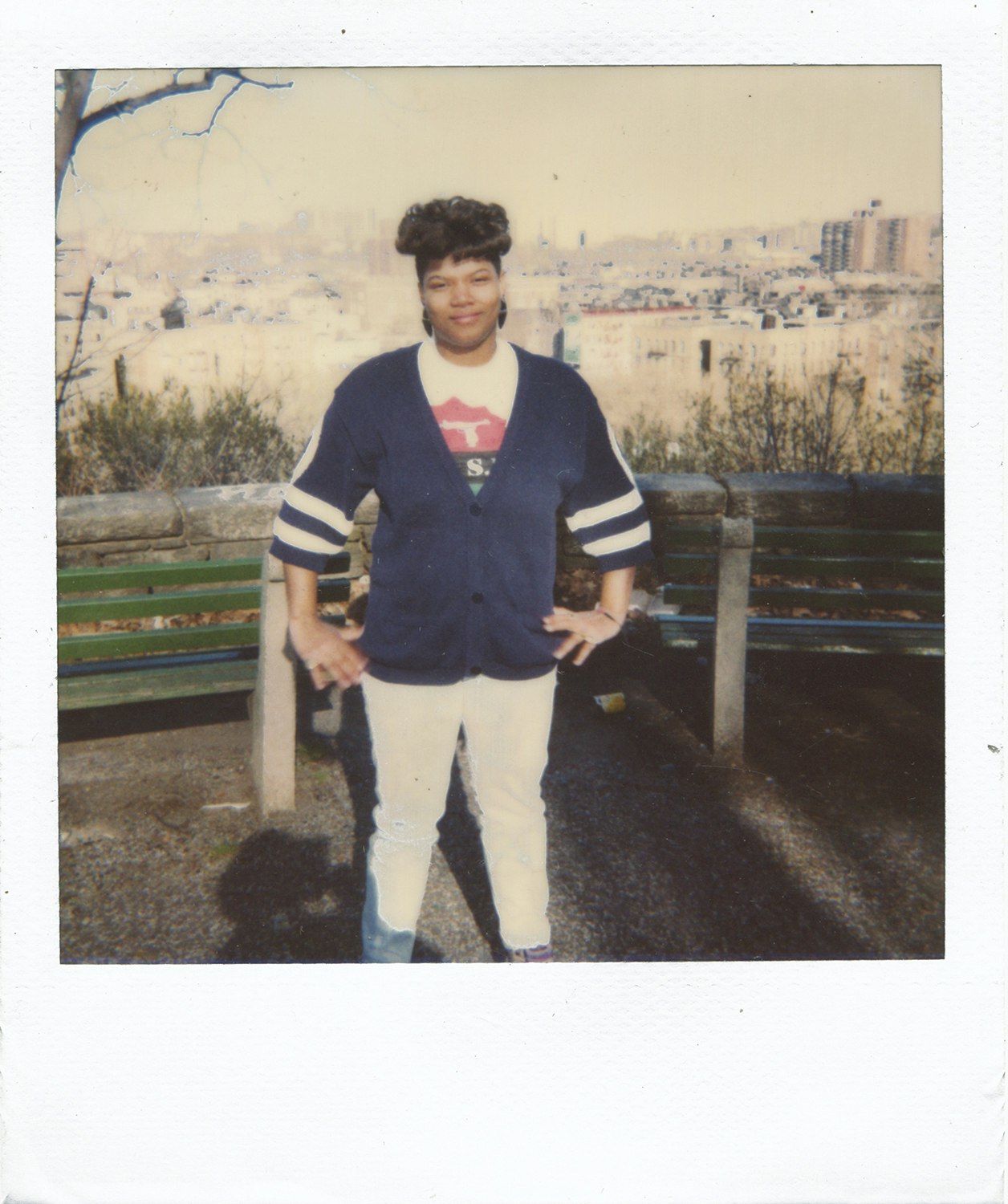 A teenage Queen Latifah. Photo courtesy Monica Lynch.